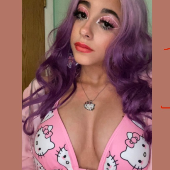 New Hello Kitty Bikini Set Swimwear Women Bra Thong Girls Underwear - Picture 5 of 5